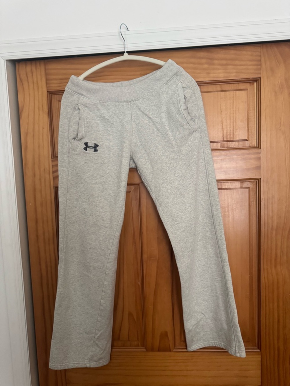 ✨BOGO FREE ENTIRE CLOSET✨ Under Armour Light Gray UA Storm Hoodie with Logo